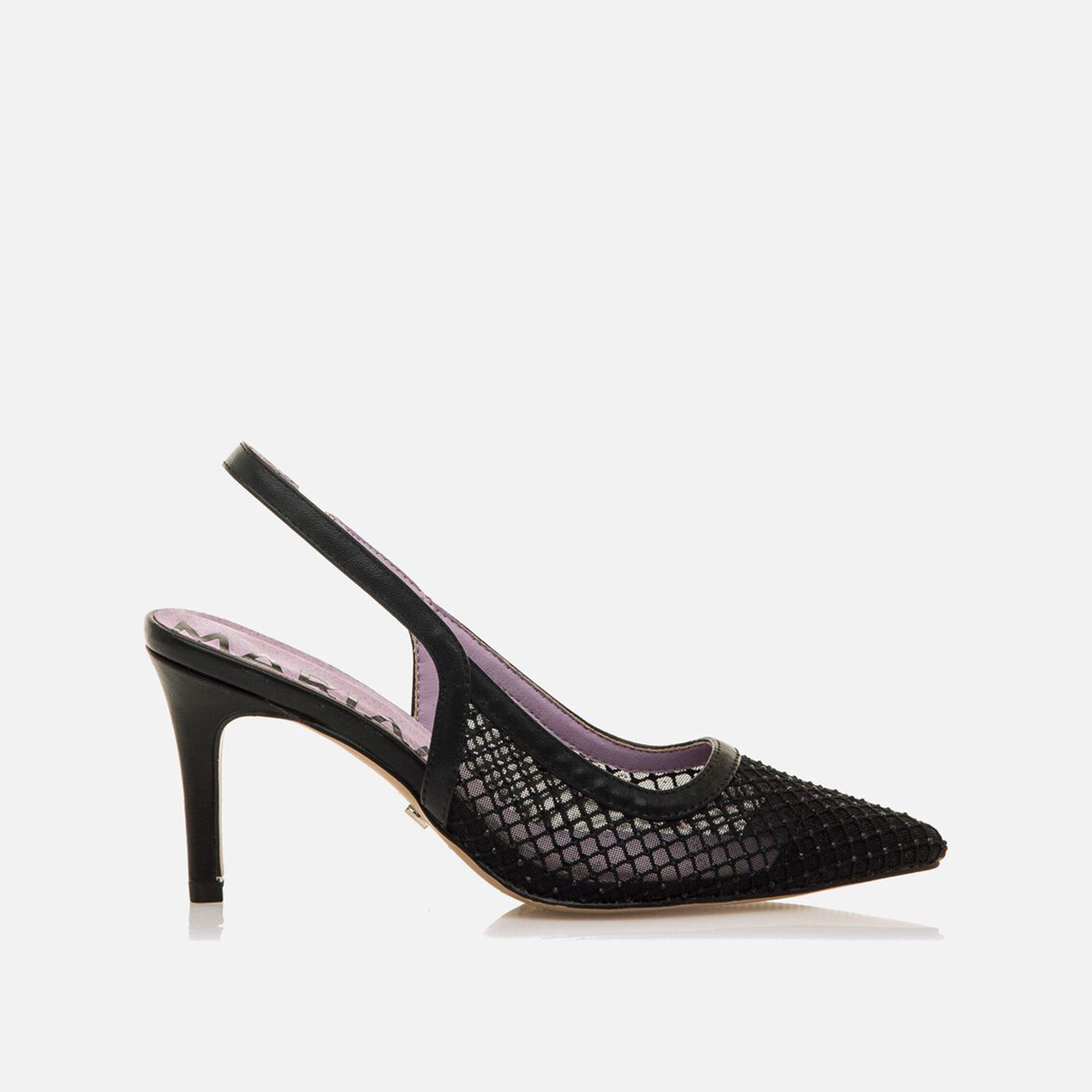 MariaMare 68637 Double Mesh Black Cotton Black