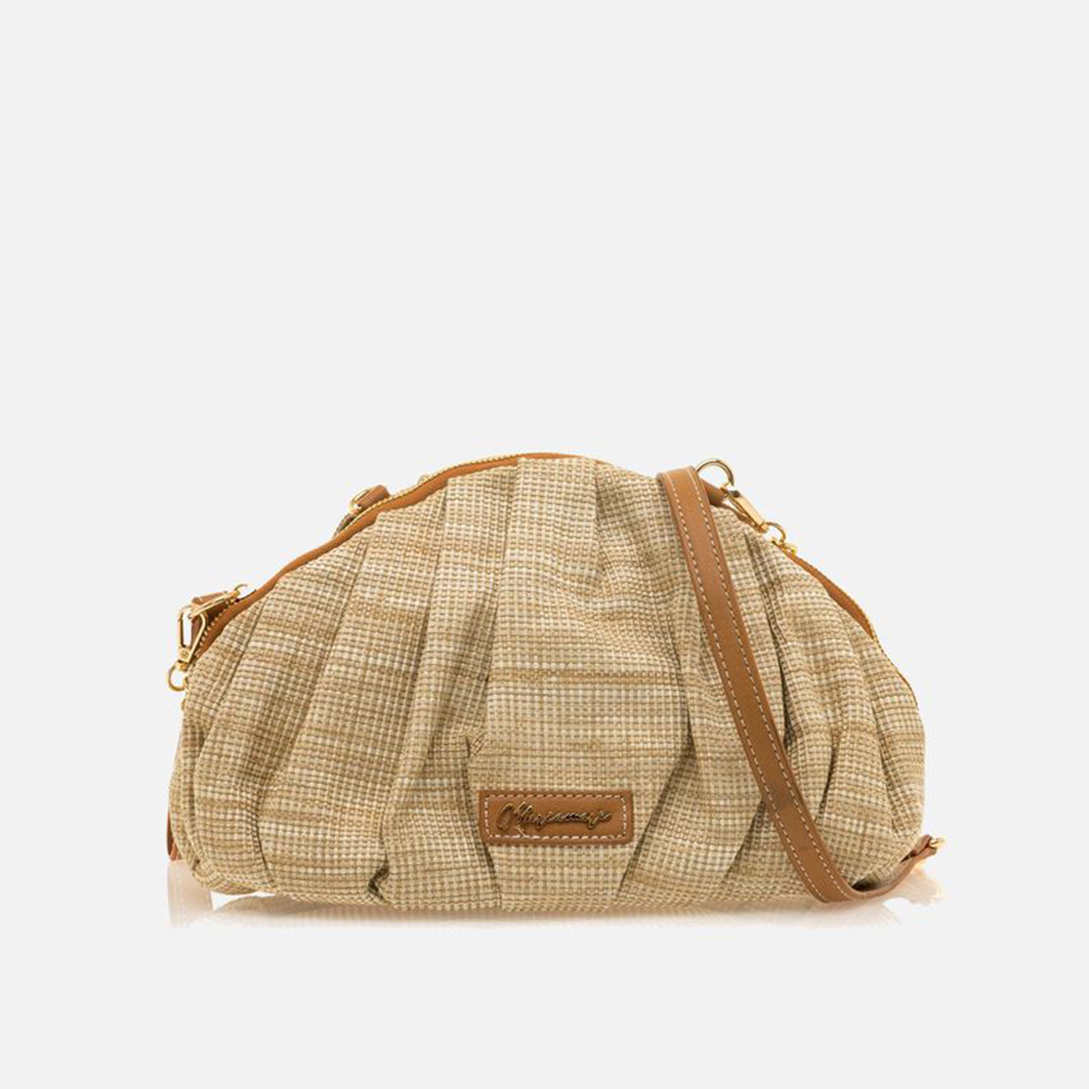 MariaMare REEDS Cesta Natural Ness Tan